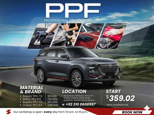 PPF paint protection film for Changan Oshan X7 2022–2025 full body exterior clear matte self healing scratch protection film
