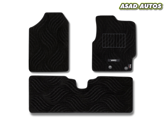 Toyota Yaris (PAK) 2018-2025 Premium Carpet Car Floor Mats