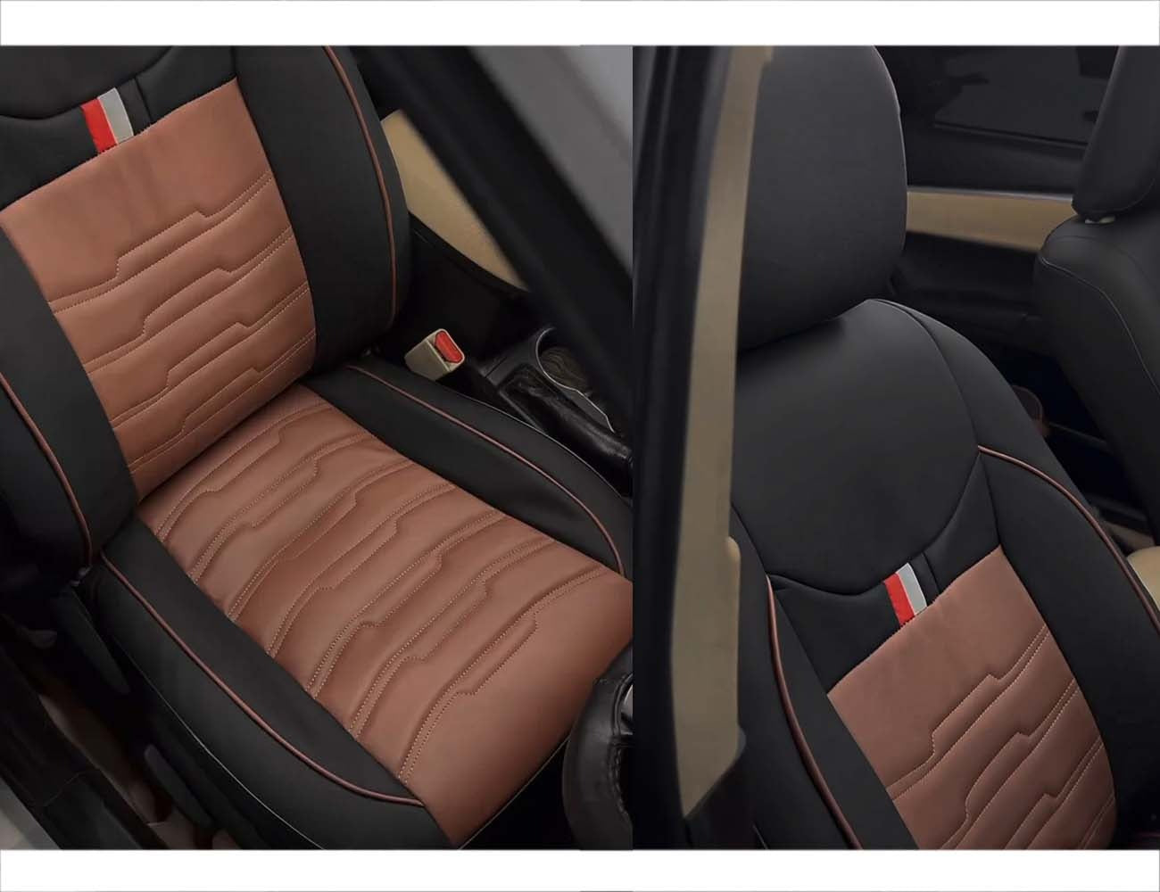Premium Fully Synthetic Bespoke Seat Covers for Toyota Corolla Grande X 2014-2026, custom-fit for durability, style, and comfort.