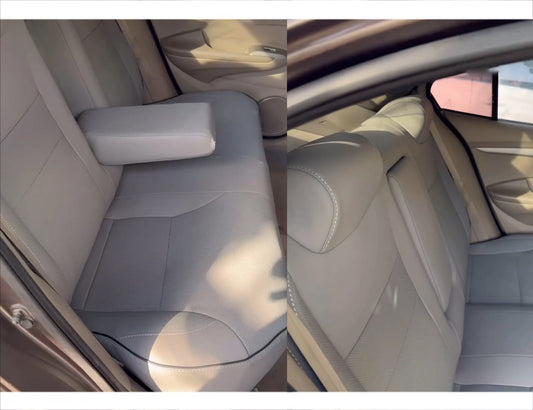 Premium Grey Bespoke Seat Covers for Honda City 2018, offering a custom fit and stylish protection for your car’s interior.