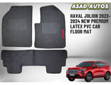 Premium Latex PVC Car Floor Mat for HAVAL Jolion 2022–2024 – Waterproof and Custom Fit