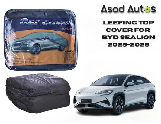 Premium Leefing dashboard top cover for BYD Sealion 2025–2026 featuring a custom-fit design with UV protection,