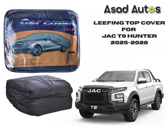 Premium Leefing dashboard top cover for JAC T9 Hunter 2025–2026 featuring a custom-fit design with UV protection,