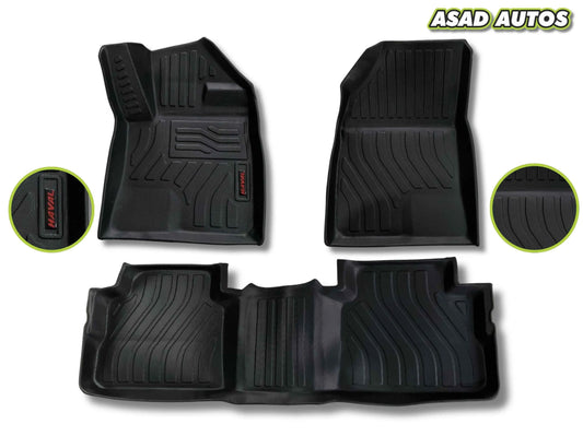 Premium TPE Logo Style Mats for Haval H6 2022–2024