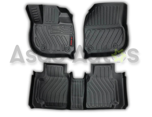 Premium TPE car floor mats for Honda HR-V 2022–2026 custom-fit all-weather floor liners with waterproof protection, anti-slip surface, raised edges, and full interior coverage.