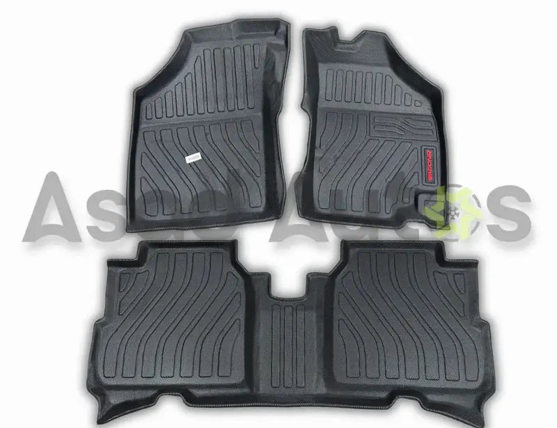 Premium TPE floor mat for Suzuki Wagon R 2019–2026 featuring a custom-fit design, waterproof protection, anti-slip surface,