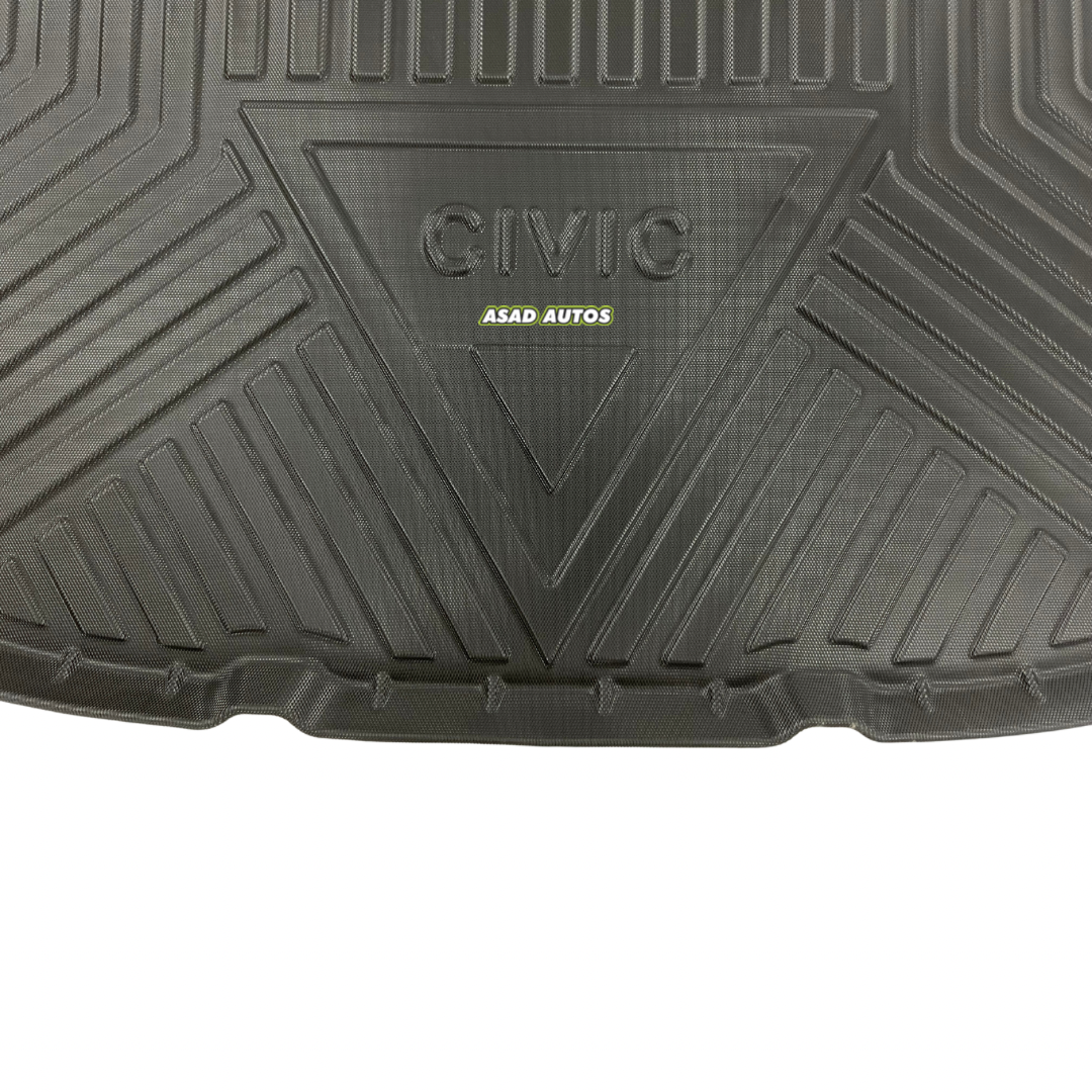 Premium Trunk Mat for Honda Civic 2016-2021: Durable Protection and Perfect Fit