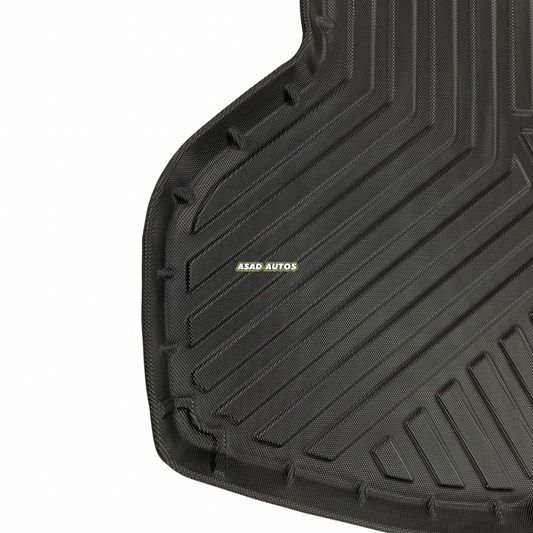 Premium Trunk Mat for Honda Civic 2016-2021, custom-fit for durability, protection against dirt, stains, and wear.