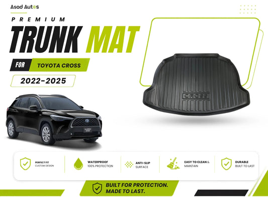 Premium Trunk Mat for Toyota Cross: Durable Protection and Perfect Fit