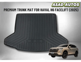 Premium Trunk Mat for Haval H6 Facelift 2025 – Durable Protection & Easy Maintenance