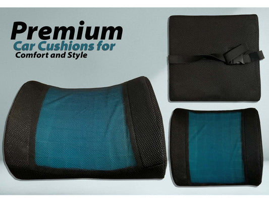 Premium car cushions providing comfort and style, perfect for enhancing your car’s interior and offering ergonomic support.