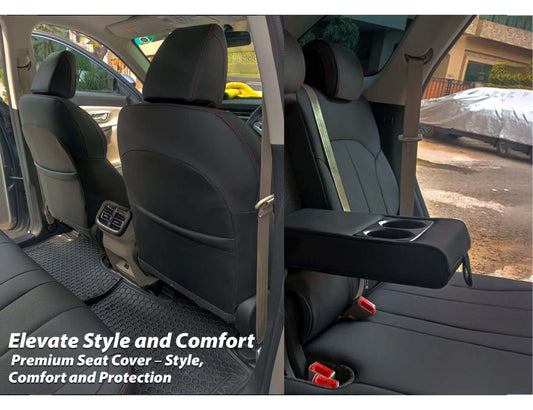 Premium seat cover for Oshan X7 offering enhanced style, comfort, and protection for your car's interior.
