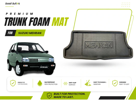 Protect your Suzuki Mehran’s trunk with our high-quality Foam Trunk Mat