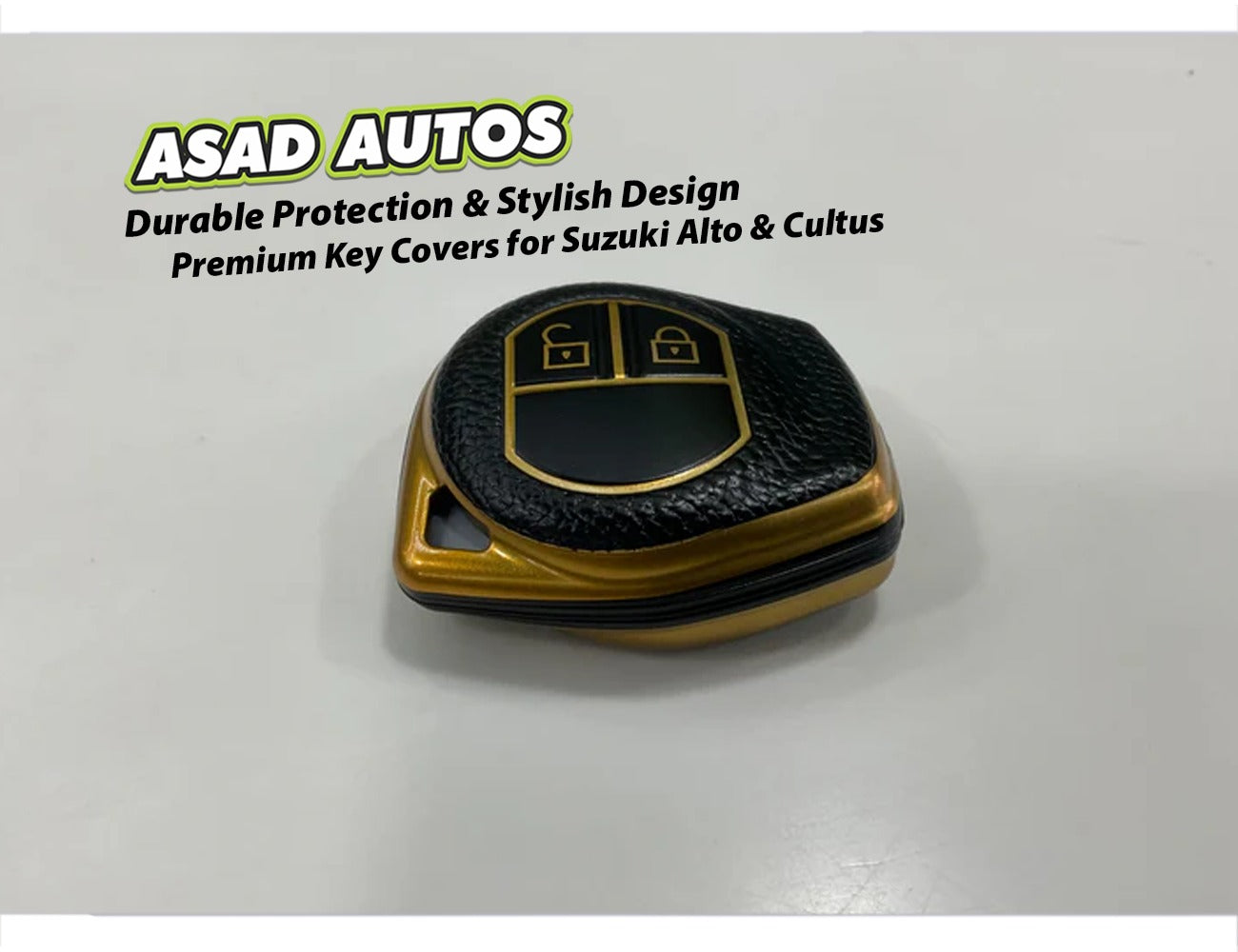 "Protective key cover showcasing design and fit for Suzuki Alto"