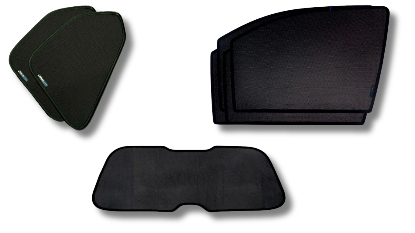 QS Custom Window Sun Shades Car Pardy for Toyota Fortuner Legender 2015-2025 – UV Protection & Stylish Fit