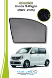 QS Sun Shades (Car Pardy) for Honda N-Wagon 2020–2024 – Custom Fit UV Protection Window Shades