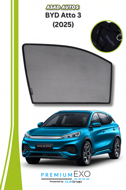 QS Sun Shades (Pardy) for BYD Atto 3 (2025)