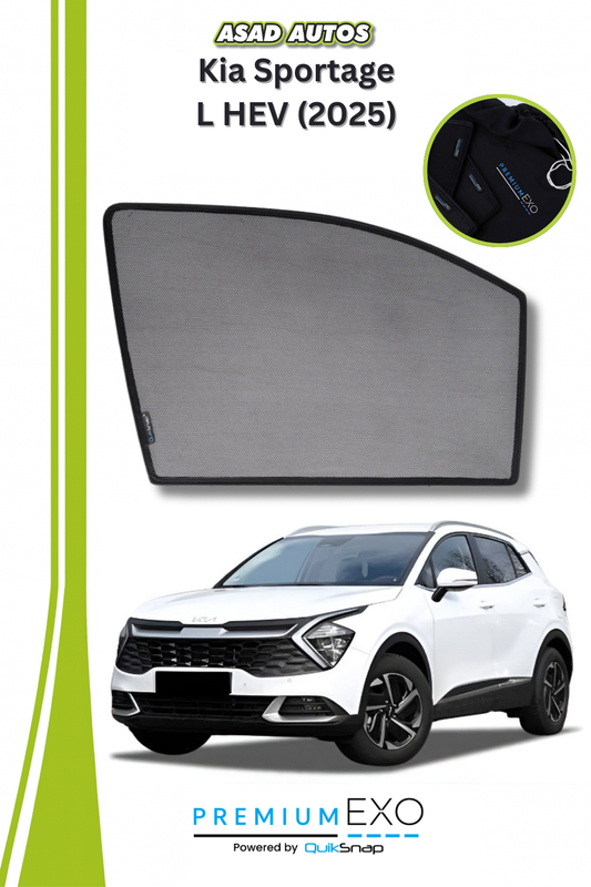 QS Sun Shades (Pardy) for Kia Sportage L HEV 2025