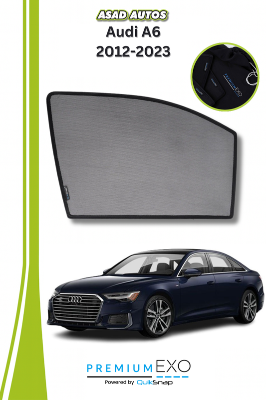 QS Window Sun Shades Car Pardy for Audi A6 2012-2023