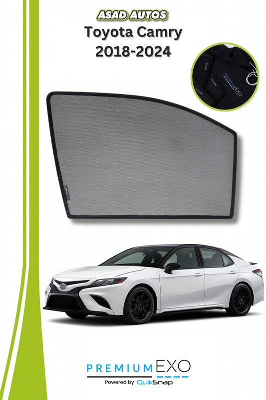QS Window Sun Shades Car Pardy for Toyota Camry 2018-2024 VIP Sedan