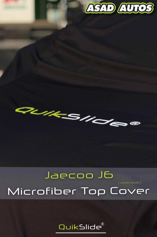 QuikSlide Microfiber Car Top Cover for Jaecoo J6 2025–2026