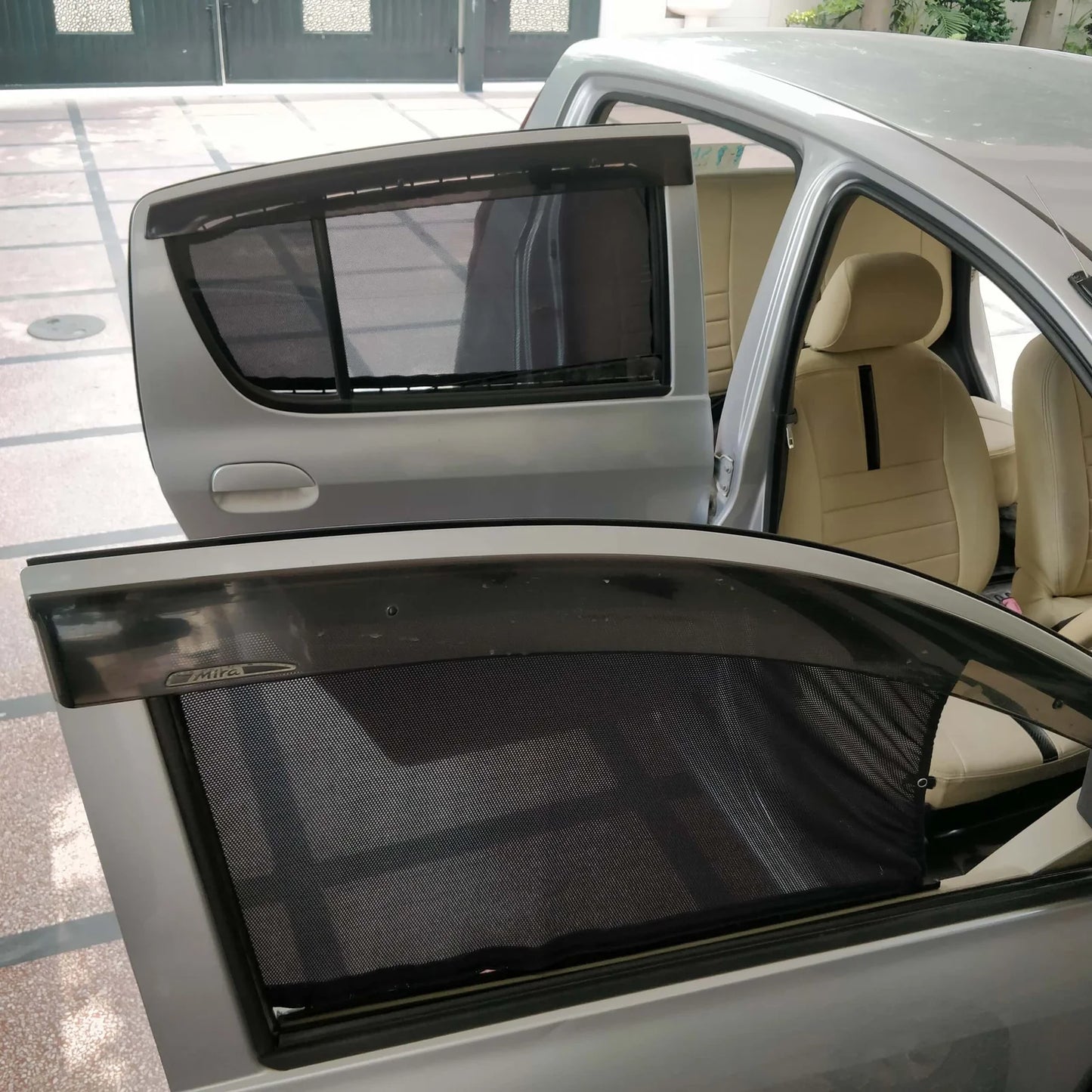 QuikSlide Sliders Railing Curtains for Daihatsu Mira 2006 - 2018 7th Gen – Ultimate Sun Protection & Privacy