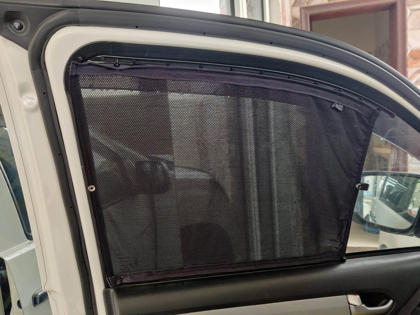 QuikSlide Sliders Railing Curtains installed in Isuzu D-Max 2018-2023 (2nd Gen)"