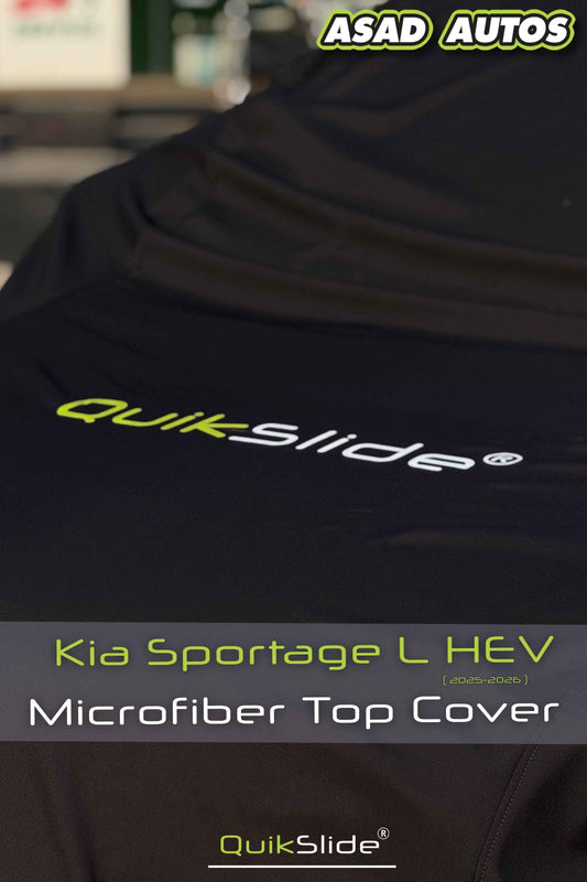 QuikSlide Microfiber Top Cover for Kia Sportage L HEV 2025–2026