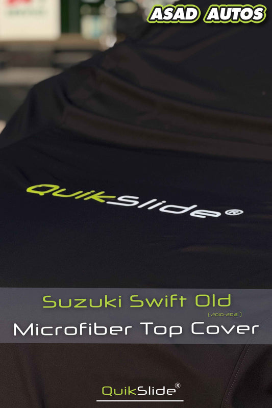 QuikSlide Microfiber Top Cover for Suzuki Swift Old 2010–2021