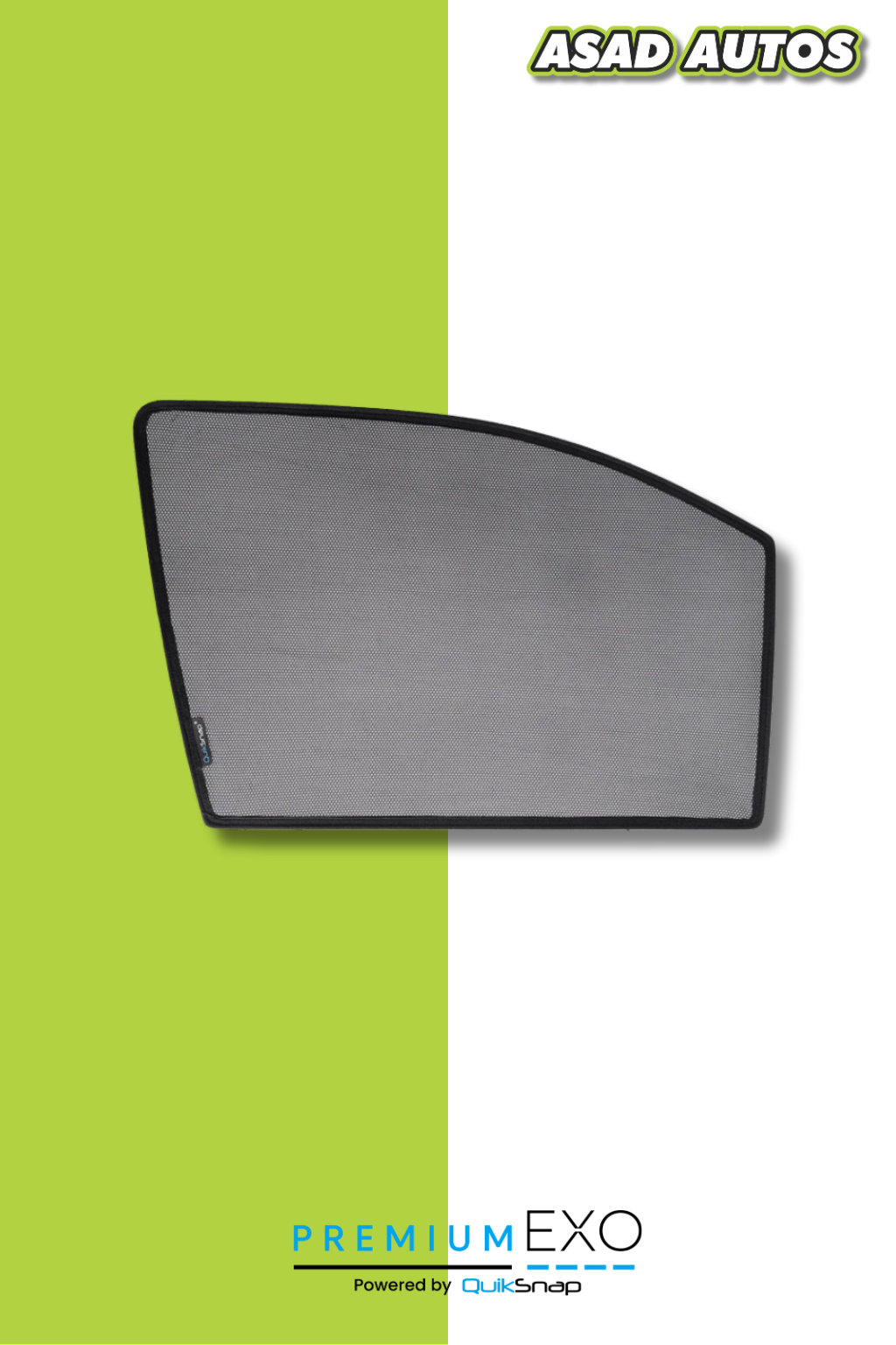 Quik Snap Window Sun Shades (Car Pardy) For Kia Sportage 2018-2023 Crossover