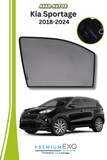 Quik Snap Window Sun Shades (Car Pardy) For Kia Sportage 2018-2023 Crossover
