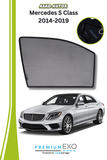 Quik Snap Window Sun Shades (Car Pardy) For Mercedes S Class 2014-2019 VIP Sedan