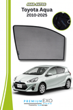 Quik Snap Window Sun Shades (Car Pardy) For Toyota Aqua HatchBack 2010-2023