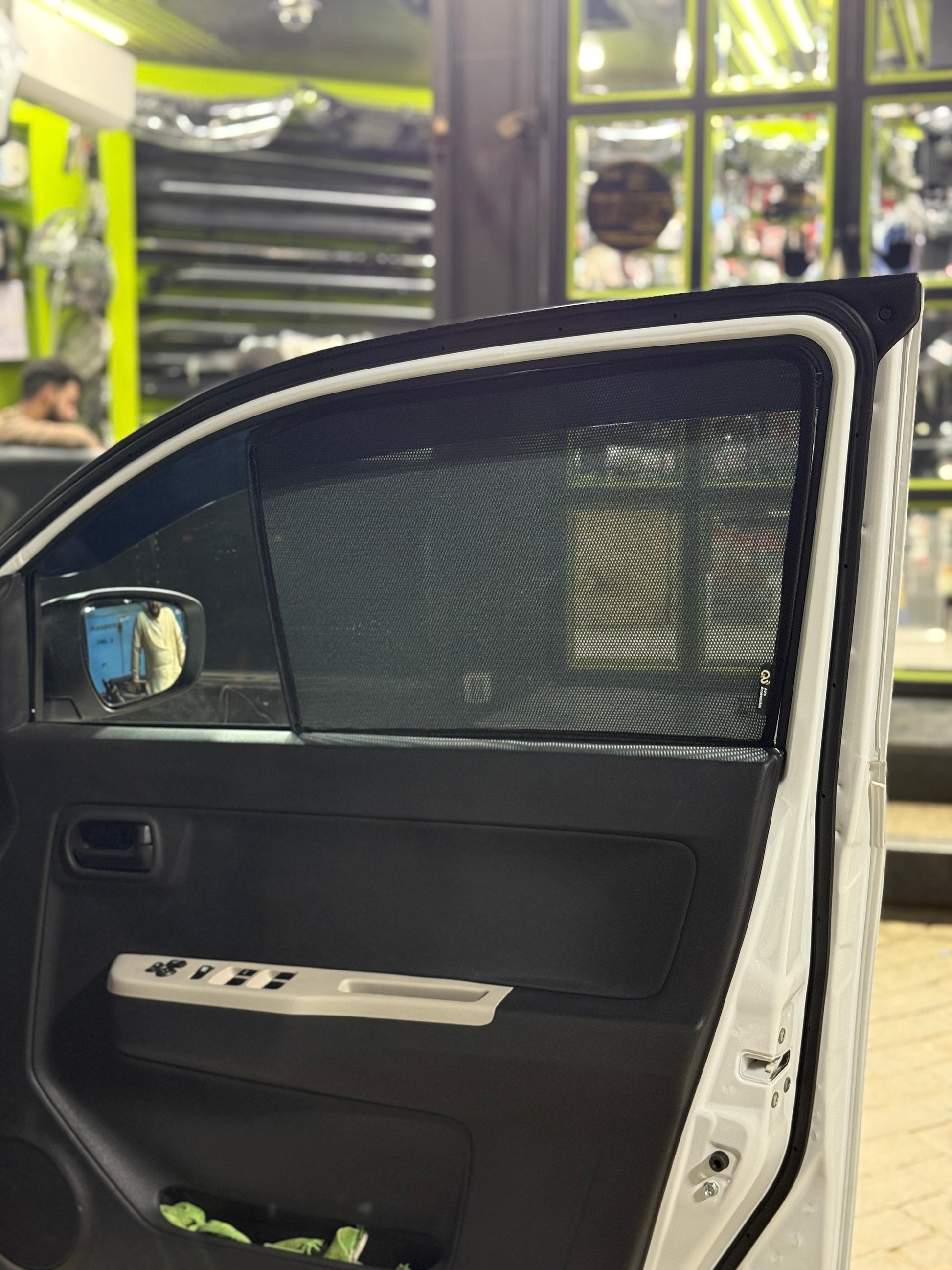 Quik Snap Window Sun Shades by Car Pardy for Suzuki Alto Hatchback 2019-2024 – UV Protection and Privacy