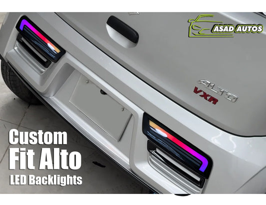 RGB V2 Brake Lights for Suzuki Alto 2014-2026 – Stylish and Enhanced Visibility