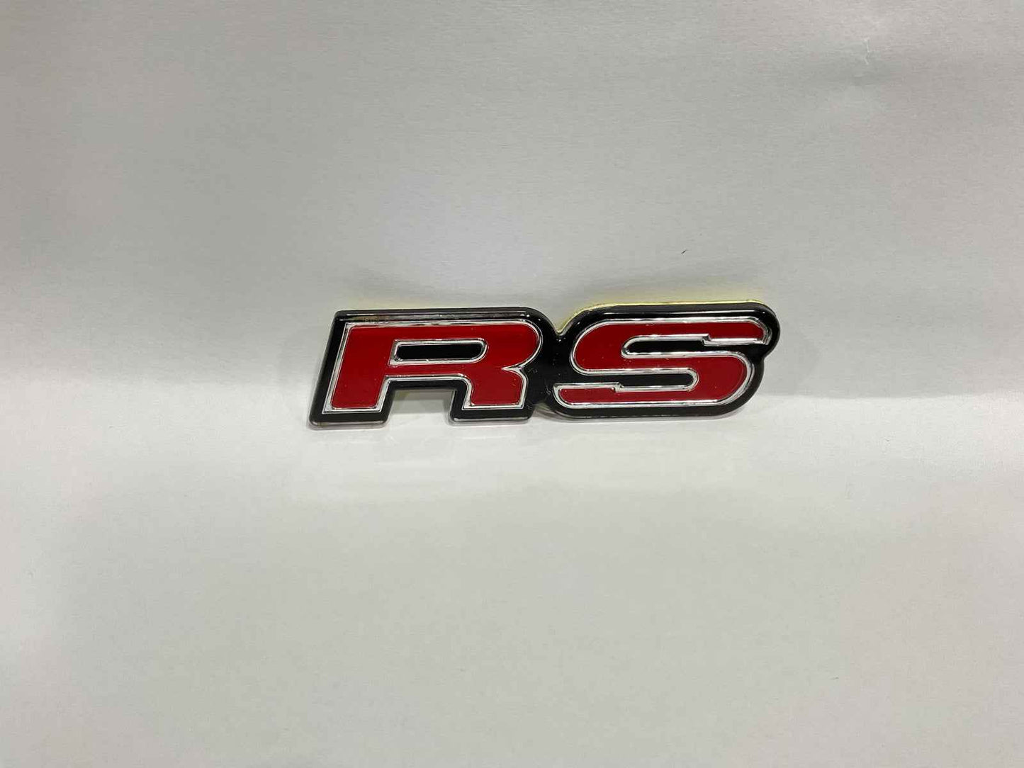 RS Monogram Emblem Logo Badge – Premium Sporty Car Badge for Performance Look