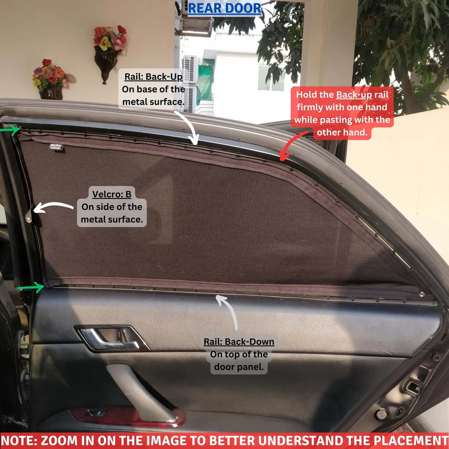 Awra Window Curtains Sun Shades (Car Pardy) for Toyota Mark X 2004 - 2009 1st