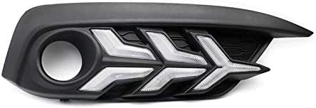 Rear LED Tail Lights for Honda Civic 10th Gen (2016-2021), featuring DRL daytime running lights, brake light, and fog lamp (2 pieces).