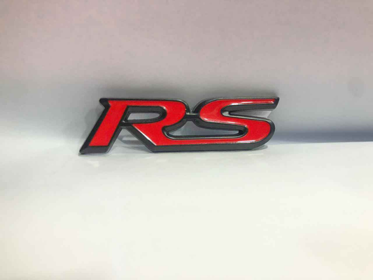 RS Emblem, Monogram, Logo – Sporty Red Badge