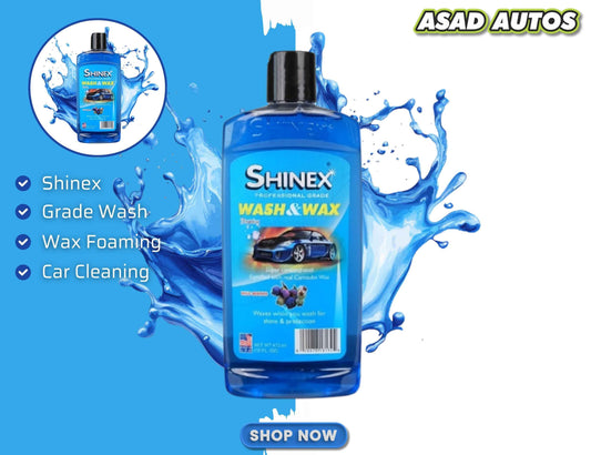 Shinex Professional Grade Wash & Wax Foaming Wild Berries 473ml