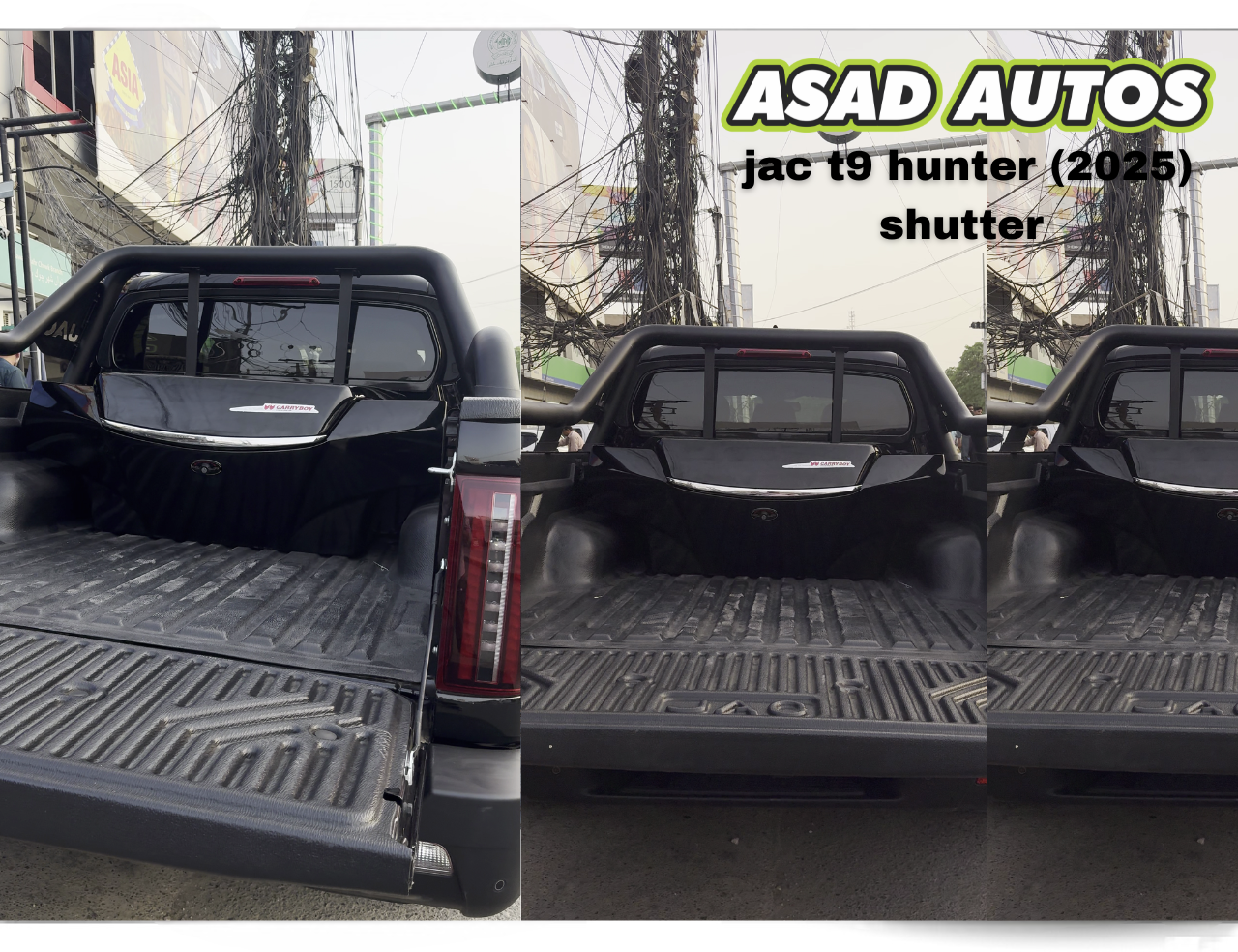 JAC T9 Hunter (2025) Shutter Roll Cover – Heavy-Duty Bed Protection & Style