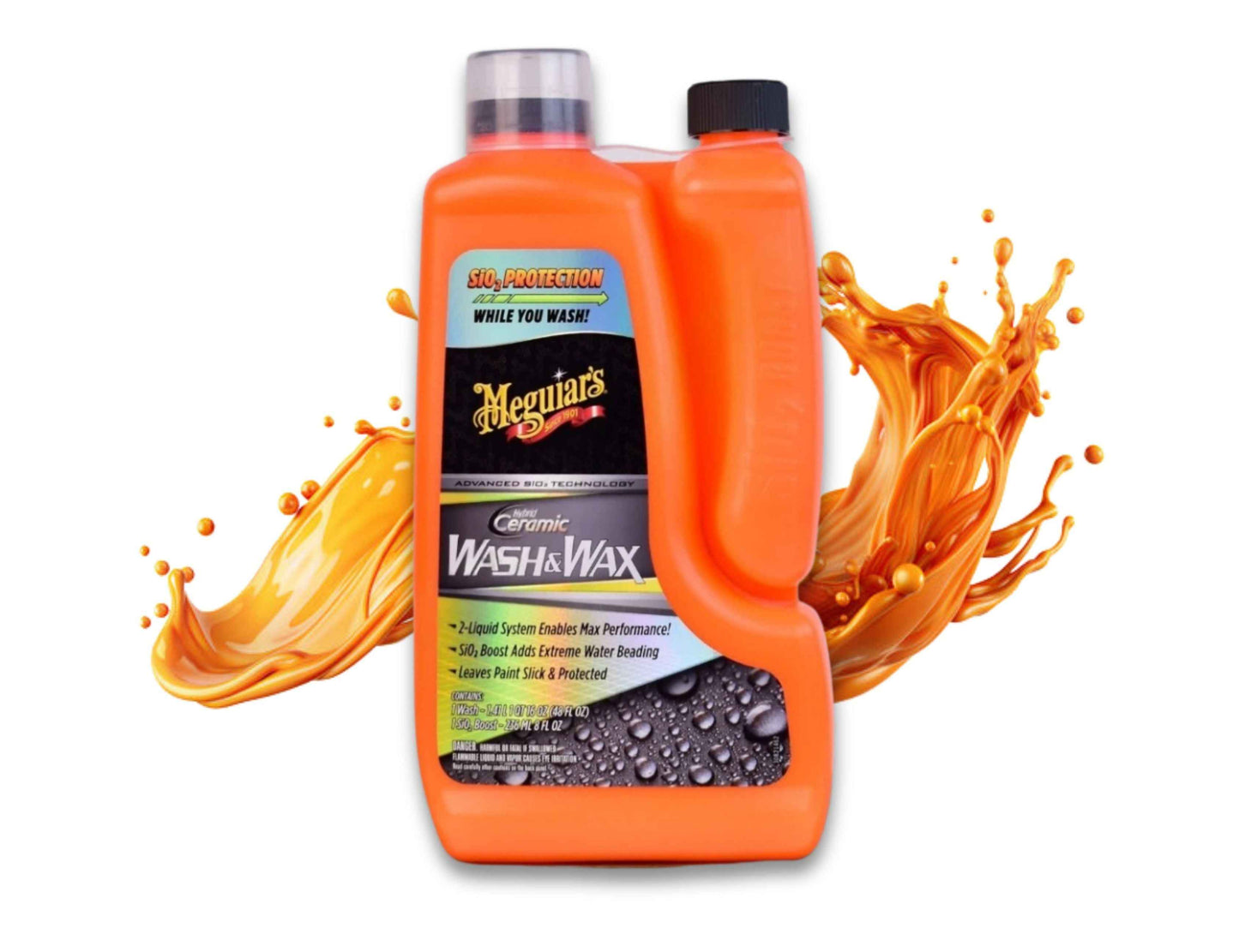Meguiar’s Hybrid Ceramic Wash & Wax with SiO₂ Protection 1400ml