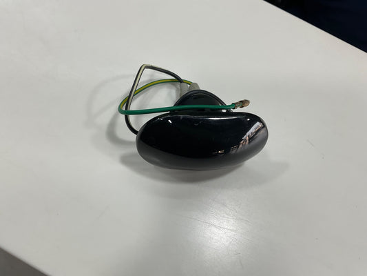 Smoke black fender indicators for Suzuki Mehran, adding a sleek, modern look with enhanced durability and improved turn signal visibility.