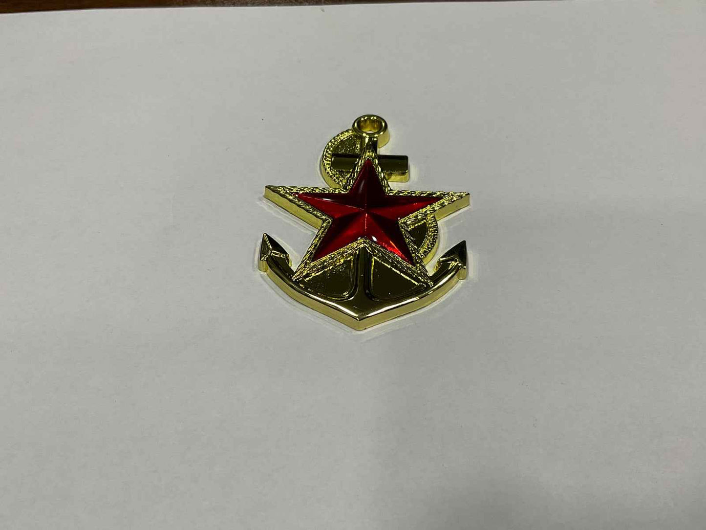 Star Emblem Badge – Universal Monogram Logo for Car Hood, Grille, or Trunk