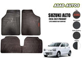 Suzuki Alto 2014-2021 Latex Rubber Car Floor Mat - Durable and Easy Maintenance