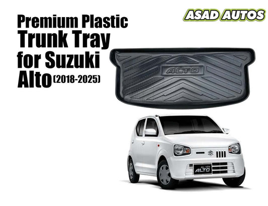 Suzuki Alto 2014-2026 trunk tray – heavy-duty plastic mat to protect car cargo area