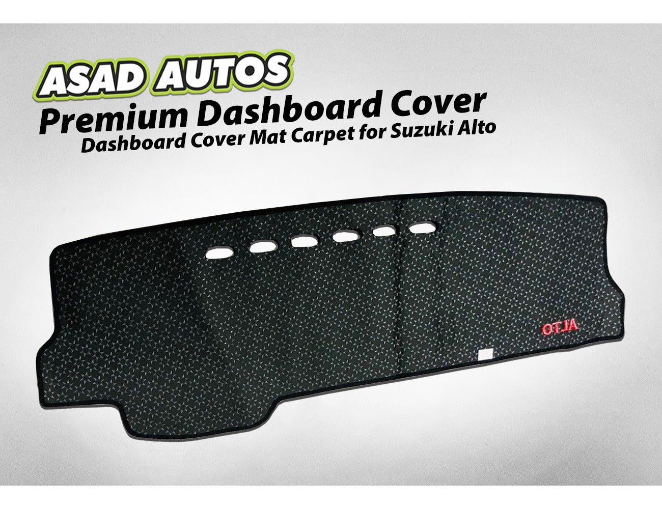 Suzuki Alto 2014–2025 Dashboard Carpet Cover – Custom-Fit Anti-Glare Mat with UV Protection