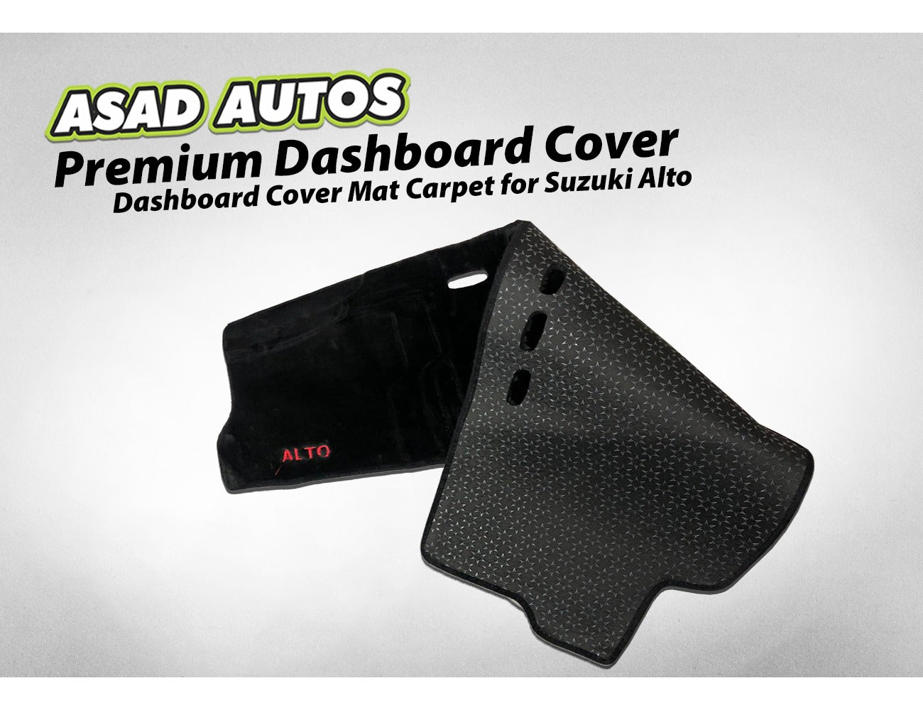 Suzuki Alto 2014–2025 Dashboard Carpet Cover – Custom-Fit Anti-Glare Mat with UV Protection