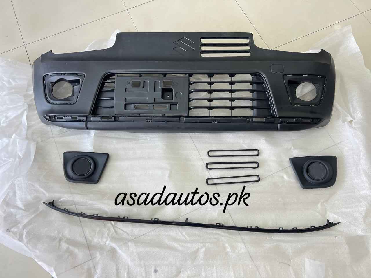 Suzuki Alto 2014 2025 RS Style Front Bumper β Premium ABS Plastic Upgrade