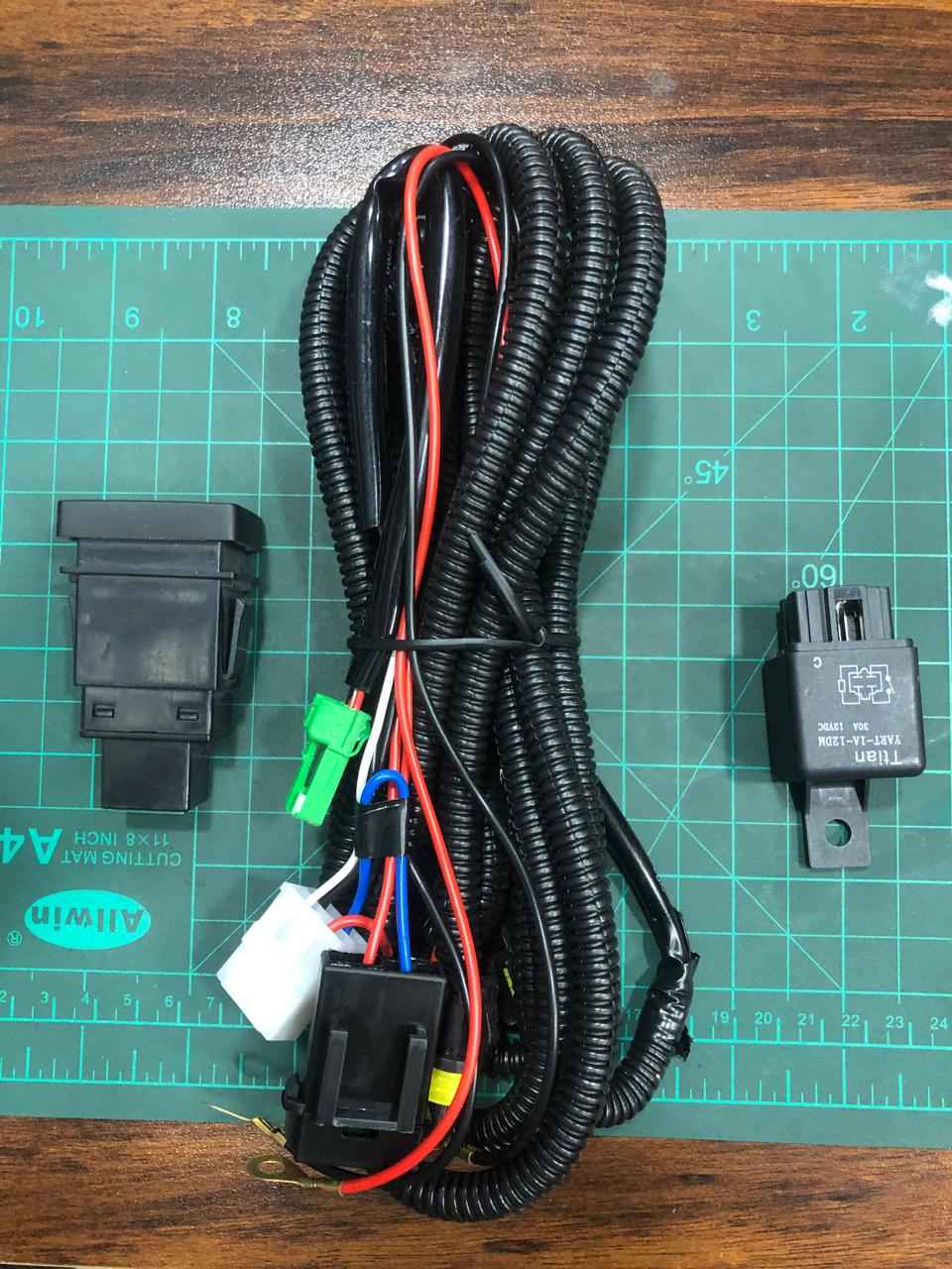 Suzuki Fog Lights Wiring & Button